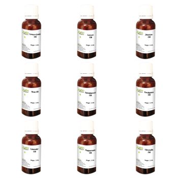 9 in 1 Combo Aromatherapy Therapeutic Grade Aroma Essential Oils for Diffuser and Oil Burner