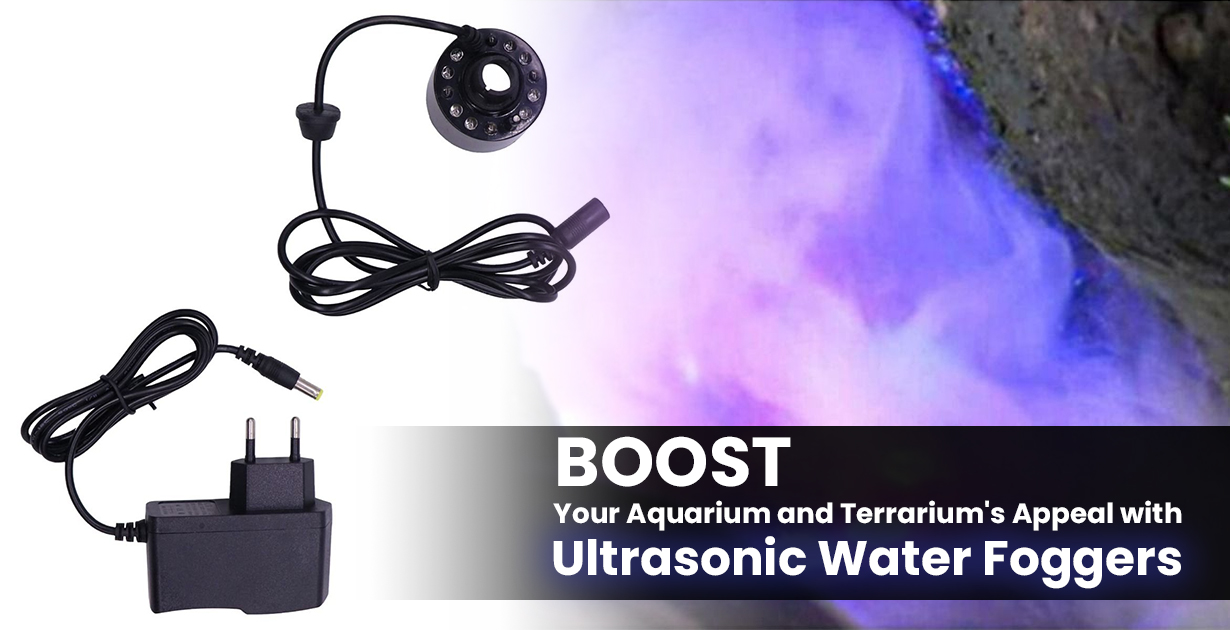 Boost Your Aquarium and Terrarium's Appeal with Ultrasonic Water Foggers